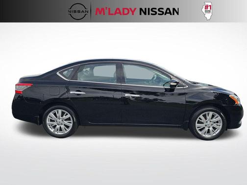 Super Black 2015 Nissan Sentra SL