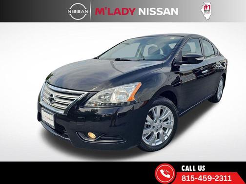 Super Black 2015 Nissan Sentra SL