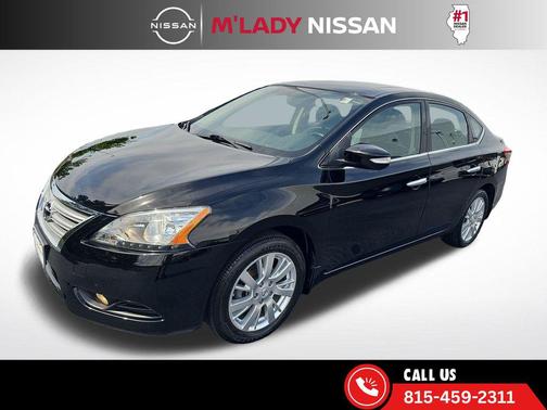 Super Black 2015 Nissan Sentra SL
