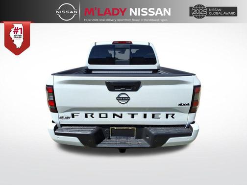 Glacier White 2026 Nissan Frontier SV