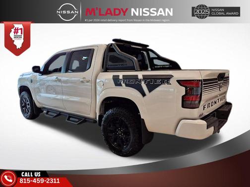 Glacier White 2026 Nissan Frontier SV