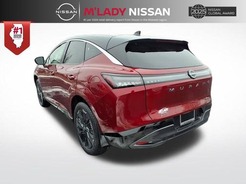 Scarlet Ember Tintcoat/Super Black 2026 Nissan Murano Platinum