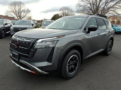 Gun Metallic 2026 Nissan Pathfinder Rock Creek