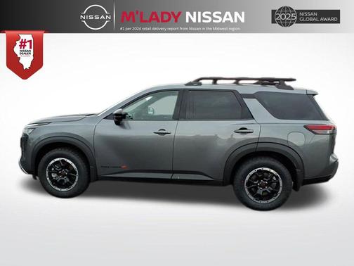 Gun Metallic 2026 Nissan Pathfinder Rock Creek
