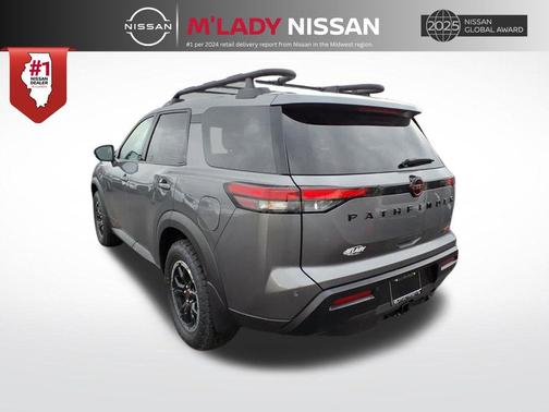 Gun Metallic 2026 Nissan Pathfinder Rock Creek