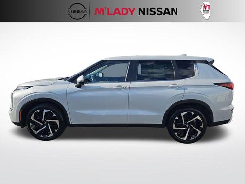 Alloy Silver Metallic 2022 Mitsubishi Outlander Black Edition S-AWC