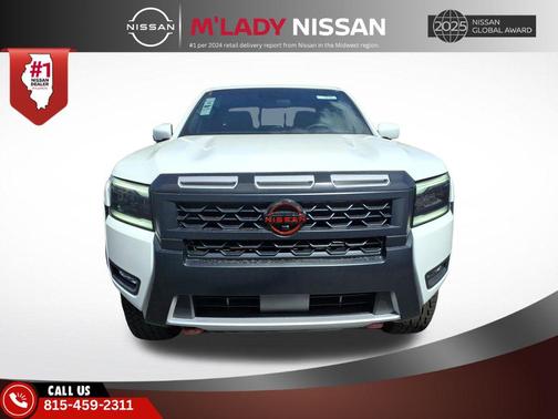 Glacier White 2026 Nissan Frontier PRO-4X