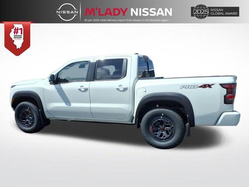Glacier White 2026 Nissan Frontier PRO-4X