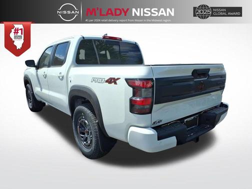 Glacier White 2026 Nissan Frontier PRO-4X