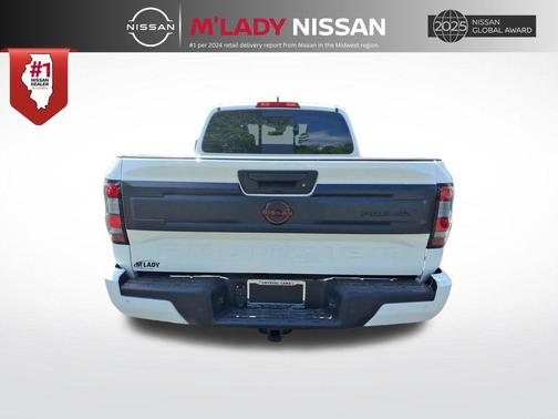 Glacier White 2026 Nissan Frontier PRO-4X