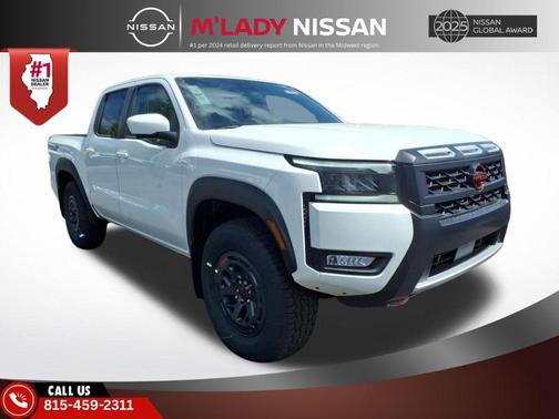 Glacier White 2026 Nissan Frontier PRO-4X