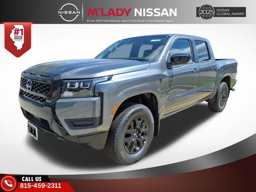 Gun Metallic 2026 Nissan Frontier SV
