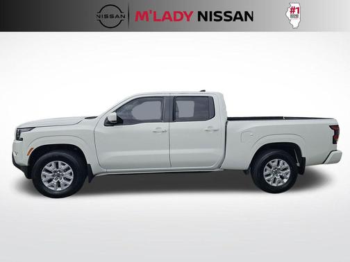 Glacier White 2022 Nissan Frontier SV