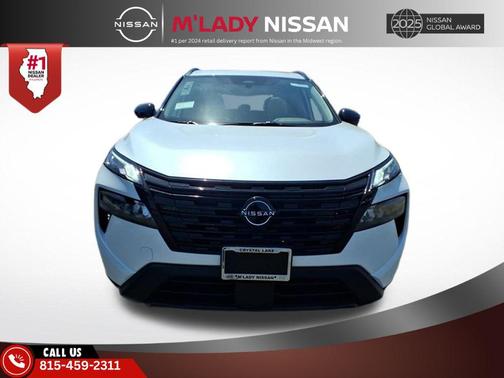 Everest White Pearl Tricoat 2026 Nissan Rogue Dark Armor