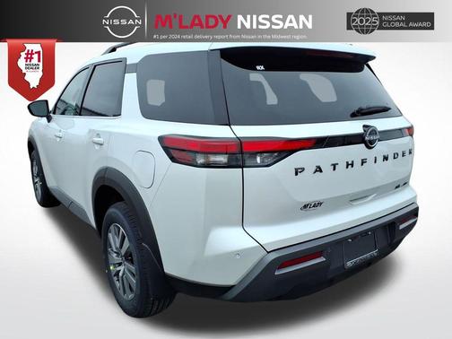 Everest White Pearl Tricoat 2026 Nissan Pathfinder SL
