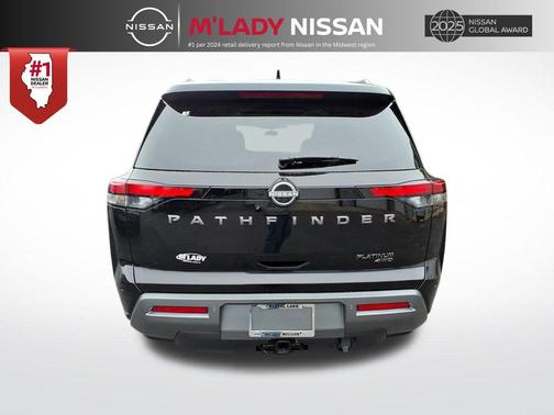 Super Black 2026 Nissan Pathfinder Platinum