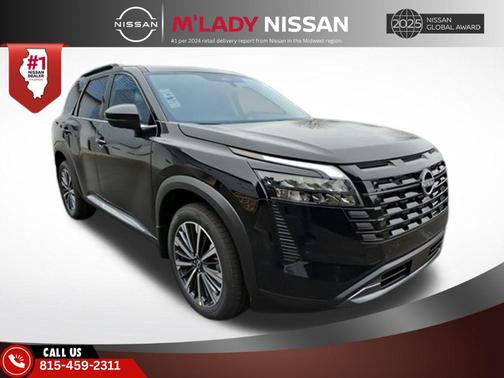 Super Black 2026 Nissan Pathfinder Platinum