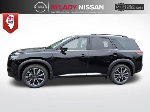 Super Black 2026 Nissan Pathfinder Platinum