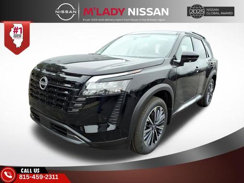 Super Black 2026 Nissan Pathfinder Platinum