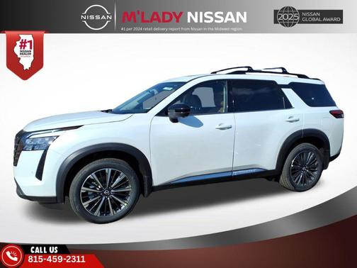 Everest White Pearl Tricoat 2026 Nissan Pathfinder Platinum