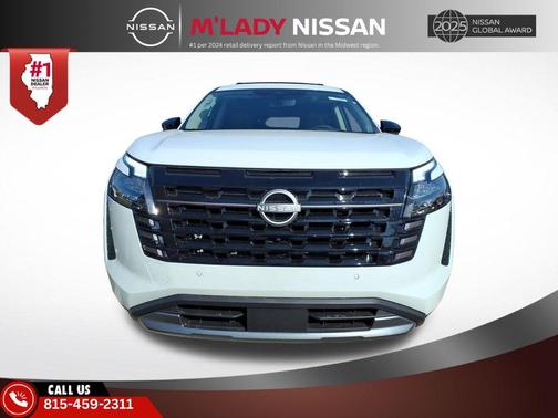 Everest White Pearl Tricoat 2026 Nissan Pathfinder Platinum