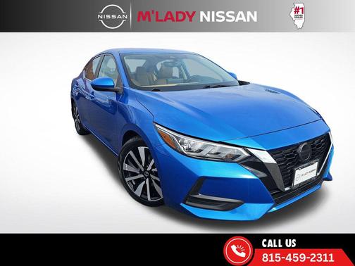 Electric Blue Metallic 2021 Nissan Sentra SV