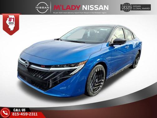 Bluestone Pearl/Super Black 2026 Nissan Sentra SR