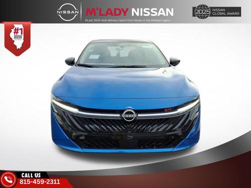 Bluestone Pearl/Super Black 2026 Nissan Sentra SR
