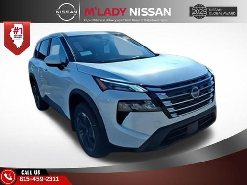 Everest White Pearl Tricoat 2026 Nissan Rogue SV