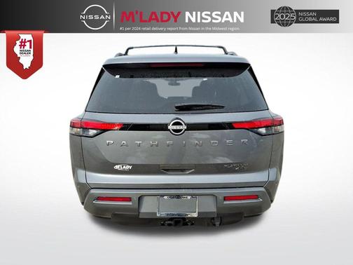 Gun Metallic 2026 Nissan Pathfinder Platinum