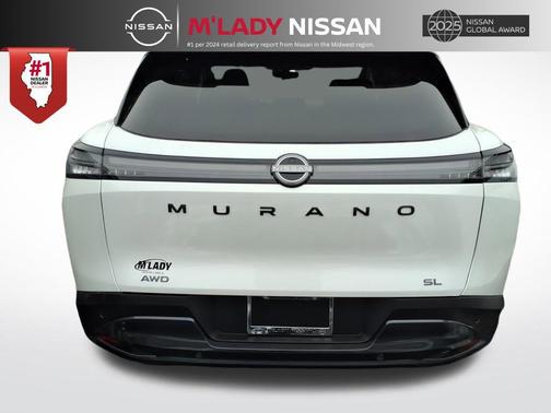 Everest White Pearl Tricoat 2026 Nissan Murano SL