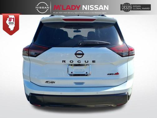 Everest White Pearl Tricoat 2026 Nissan Rogue Rock Creek