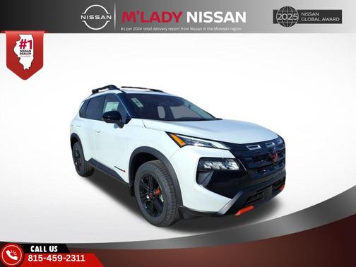 Everest White Pearl Tricoat 2026 Nissan Rogue Rock Creek