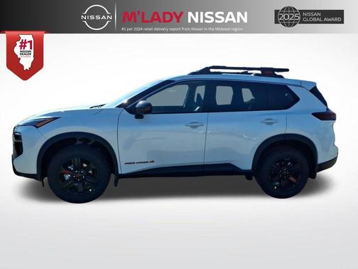 Everest White Pearl Tricoat 2026 Nissan Rogue Rock Creek