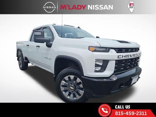 Summit White 2022 Chevrolet Silverado 2500 Custom