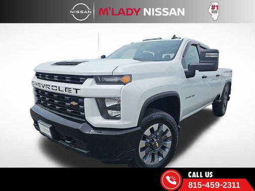 Summit White 2022 Chevrolet Silverado 2500 Custom