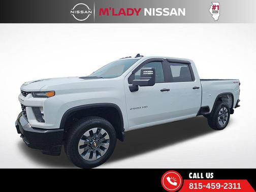 Summit White 2022 Chevrolet Silverado 2500 Custom