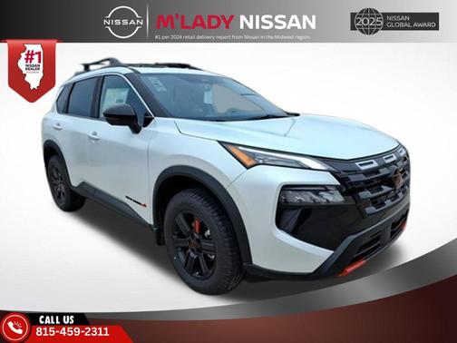 Everest White Pearl Tricoat 2026 Nissan Rogue Rock Creek