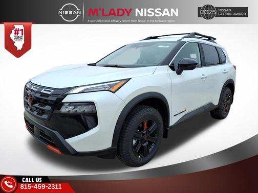 Everest White Pearl Tricoat 2026 Nissan Rogue Rock Creek