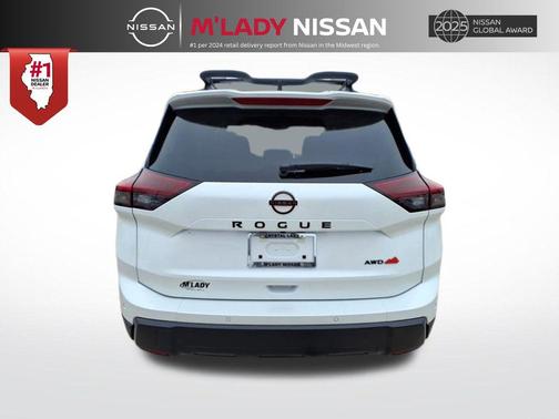 Everest White Pearl Tricoat 2026 Nissan Rogue Rock Creek