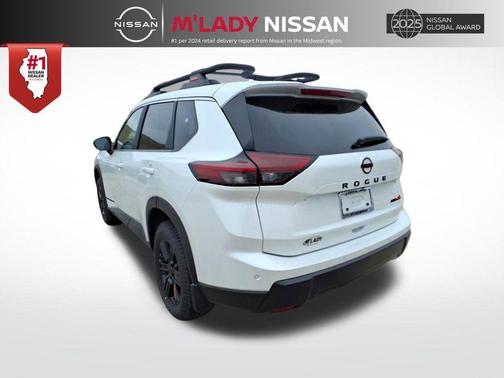 Everest White Pearl Tricoat 2026 Nissan Rogue Rock Creek