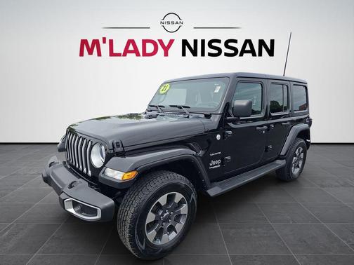 Black 2021 Jeep Wrangler Unlimited Sahara