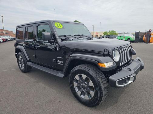 Black 2021 Jeep Wrangler Unlimited Sahara
