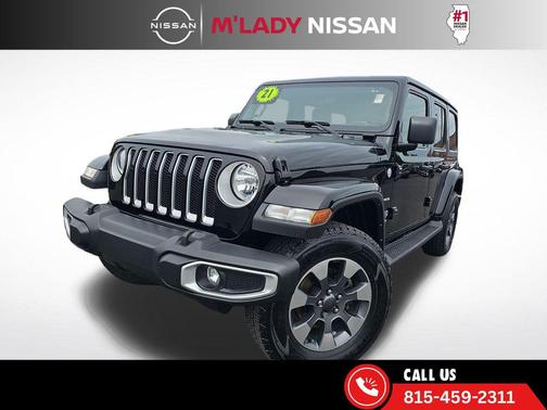 Black 2021 Jeep Wrangler Unlimited Sahara