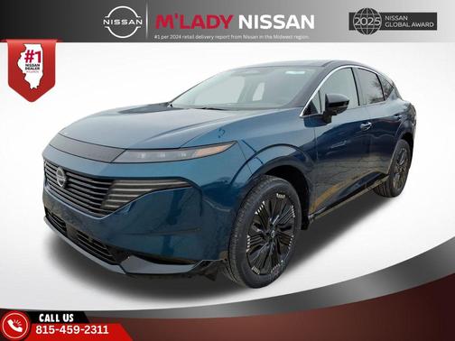 Aurora Blue Pearl Metallic/Super Black 2026 Nissan Murano Platinum