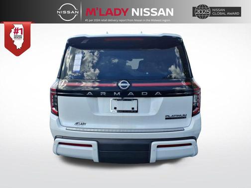 Everest White Pearl Tricoat 2026 Nissan Armada Platinum Reserve