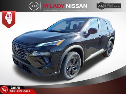 Super Black 2026 Nissan Rogue SV