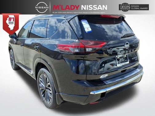 Super Black 2026 Nissan Rogue Platinum
