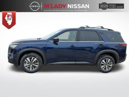 Deep Ocean Blue Pearl 2026 Nissan Pathfinder SL