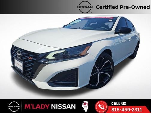 Pearl White Tricoat 2024 Nissan Altima SR FWD